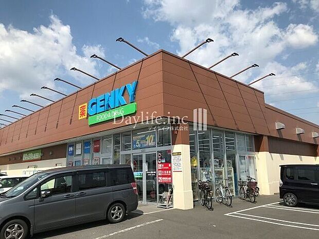 ゲンキー上尻毛八幡店 370m