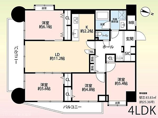 間取り：340000261135