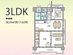 間取図画像 3LDK