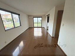 JR関西本線 法隆寺駅 徒歩20分の賃貸アパート 1階2LDKのリビング/ダイニング