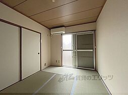 近鉄南大阪線 高田市駅 徒歩14分の賃貸アパート 1階2DKのリビング/ダイニング