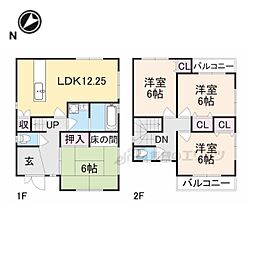 近鉄大阪線 築山駅 徒歩19分の賃貸一戸建て