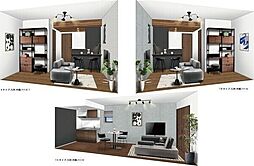 LECOCON中川II 101 1階1LDKのリビング/ダイニング