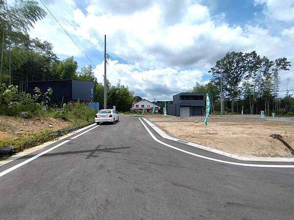 前面道路を撮影