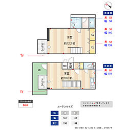 LEGALAND三軒茶屋 1LDKの間取図画像