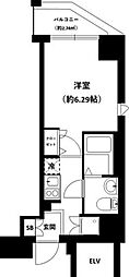 グランリーヴェル横濱プルミエ 1Kの間取図画像