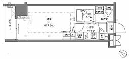 フェニックス横濱関内BAYMARKS 1Kの間取図画像