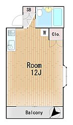 間取図画像 ワンルーム