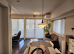 東京メトロ日比谷線 築地駅 徒歩6分の賃貸マンション 5階2LDKのリビング/ダイニング