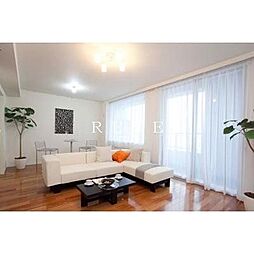 都営大江戸線 勝どき駅 徒歩6分の賃貸マンション 28階2LDKのリビング/ダイニング