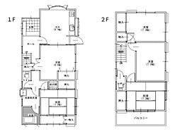 龍ケ崎市出し山町1期　中古戸建 5DKの間取り