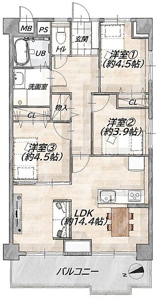 間取り：325000120122