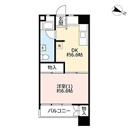 間取図画像 1DK