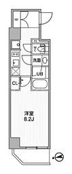 TASUKI RICHESSE KAMATA 1Kの間取図画像