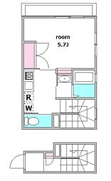 Cancion（カンシオン） 3階1Kの間取り