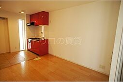 カーサ・ポルトーネ 3階ワンルームのリビング/ダイニング