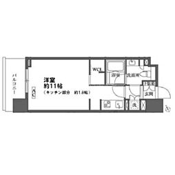 間取図画像 ワンルーム