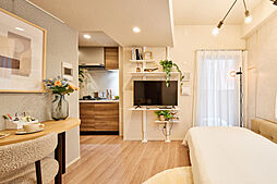 メトライズ森ノ宮中央 ワンルームのリビング/ダイニング