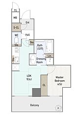 間取図画像 1SDK