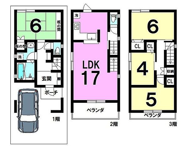 間取り：327001672297