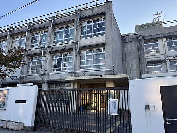 金岡中学校 660m