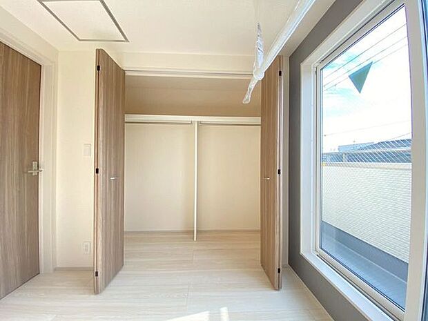 大きなクローゼット!