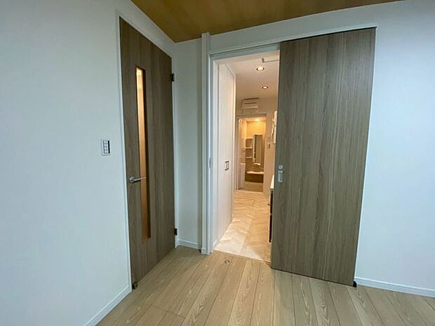 リビングと洗面スペースが直結の生活同線ラクラクの間取り