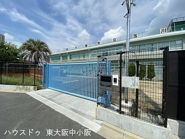 玉川中学校 230m