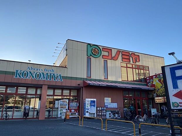 コノミヤ大蓮東店 1000m