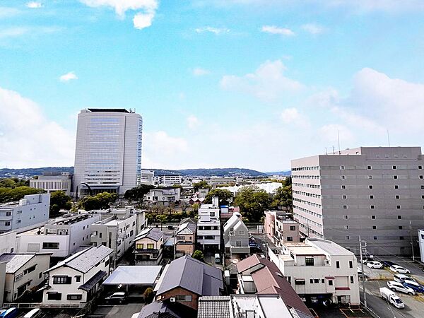 ～リフォーム中のため、別階のバルコニーからの眺め～
