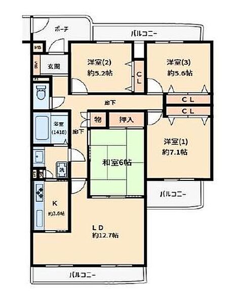 間取り：327002852883