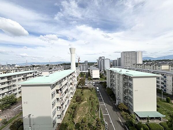 バルコニーからの眺望です！