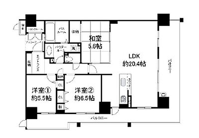 間取り:広めのLDKと洋室が3部屋あり、家族構成問わず使いやすい間取りとなっております!! 間取り:広めのLDKと洋室が3部屋あり、家族構成問わず使いやすい間取りとなっております!!