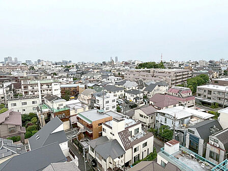 《眺望》街並みを一望できる開放感ある眺望