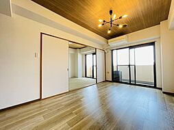 エクレール高崎　13階 2LDKのリビング/ダイニング