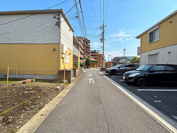北側公道幅員約4.0ｍ、間口約9.2ｍ。