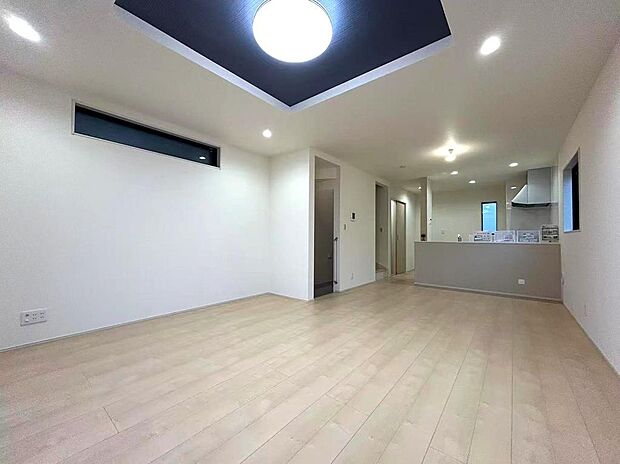 折上天井でおしゃれなリビング