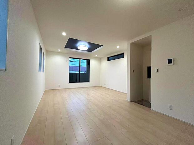 2階リビングで外の視線を気にせず過ごせます