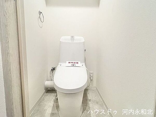 温水洗浄便座完備で、心地よい毎日をサポートします。