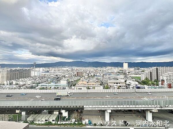 最上階からの眺望は開放感たっぷりです。