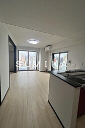 JR山陽本線 岡山駅 徒歩17分の賃貸マンション 4階2LDKのリビング/ダイニング