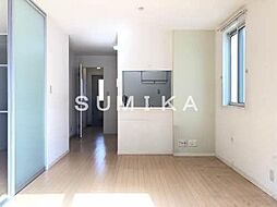 JR宇野線 大元駅 徒歩25分の賃貸アパート 1階1LDKのリビング/ダイニング