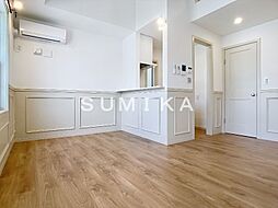 JR山陽本線 岡山駅 徒歩17分の賃貸アパート 2階ワンルームのリビング/ダイニング