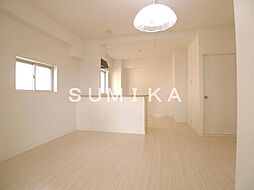 JR宇野線 大元駅 徒歩15分の賃貸マンション 6階1LDKのリビング/ダイニング