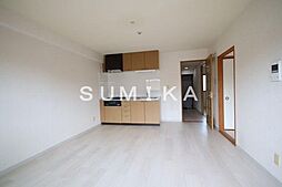 JR宇野線 大元駅 徒歩13分の賃貸マンション 3階2LDKのリビング/ダイニング