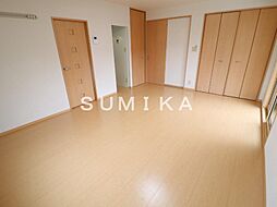 JR宇野線 大元駅 徒歩10分の賃貸アパート 2階ワンルームのリビング/ダイニング