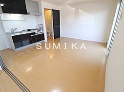 JR宇野線 大元駅 徒歩21分の賃貸アパート 1階1LDKのリビング/ダイニング