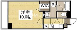 岡山電気軌道清輝橋線 清輝橋駅 徒歩2分の賃貸マンション 5階1Kの間取り