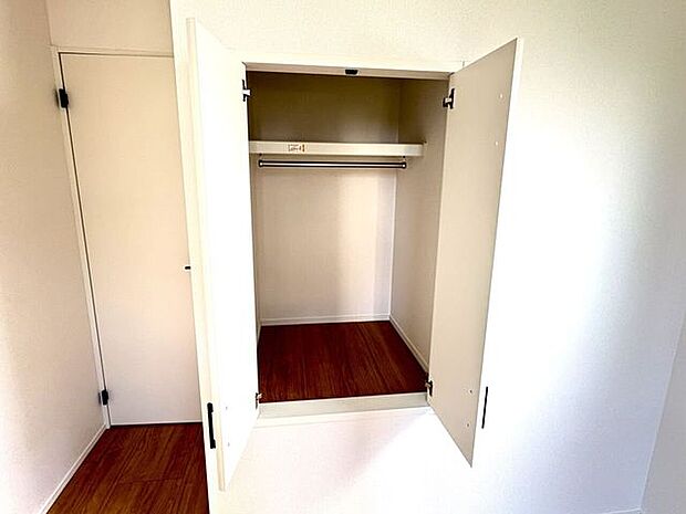 全室収納付き♪お部屋がスッキリ片付きます♪