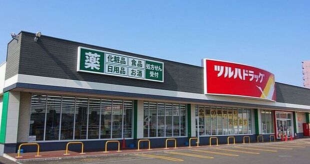 ツルハドラッグ中川富田店 1200m